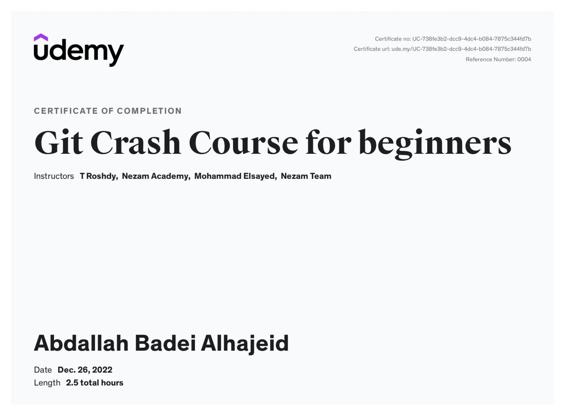 Git Crash Course for beginners
